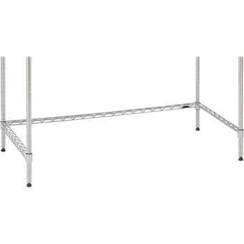3方クロスバー クローム ERECTA(エレクター) スチールラック用