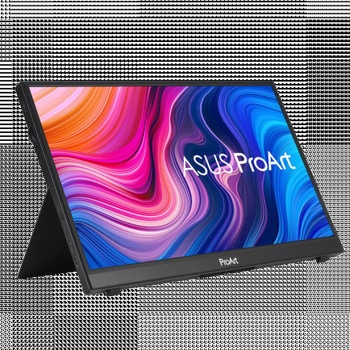 液晶モニタ ポータブルプロフェッショナルモニター 14インチ IPS フルHD(1920×1080) 10ポイントタッチ PA148CTV ASUS(エイスース)