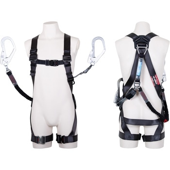 墜落制止用器具フルハーネス型ランヤード付 黒影ハーネス(コルトリトラ付) ツヨロン(藤井電工)