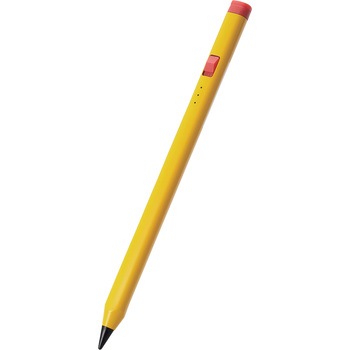 iPad用 タッチペン スタイラスペン 充電式 USB Type-C 充電 握りやすい三角形 ペン先交換可 エレコム