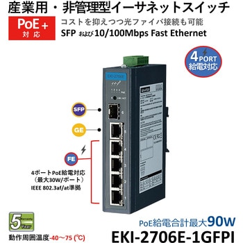 非管理型・産業用PoEスイッチ Advantech(アドバンテック)