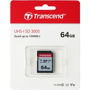トランセンド 64GB UHS-I U3 SDXCカード ts64gsdc300s