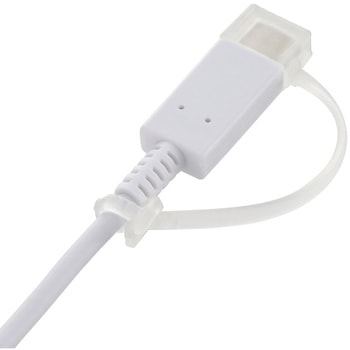 タイプCプラグカバー 2個入 オーム電機