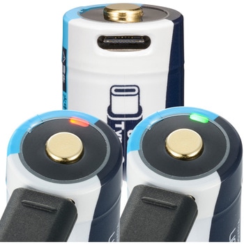USB充電式リチウムイオン電池 18650形 オーム電機