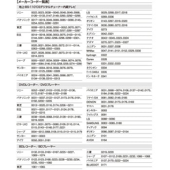 AVマルチリモコン オーム電機