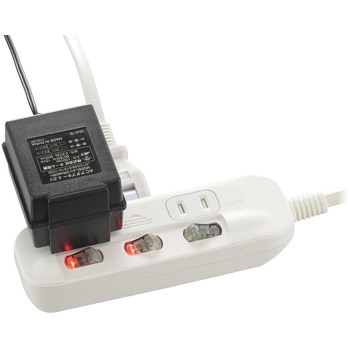 LED個別スイッチ付電源タップ 交互コンセント ホコリシャッター オーム電機