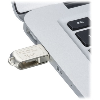USBメモリー  TypeC&TypeA対応 オーム電機