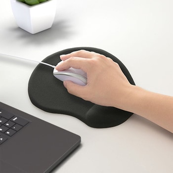 リストレスト付マウスパッド オーム電機