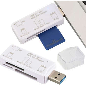 マルチカードリーダー 49メディア対応 USB3.2Gen1 オーム電機