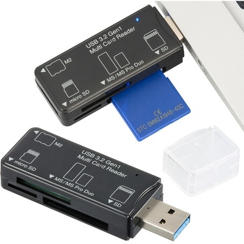 マルチカードリーダー 49メディア対応 USB3.2Gen1 オーム電機