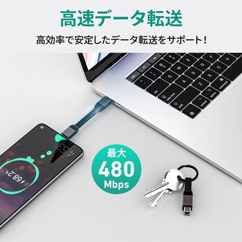 ケーブル Circlet Series [Type-C to Type-C] AUKEY(オーキー)