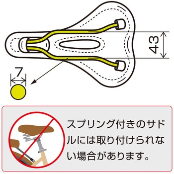 スマートタグアクセサリ サドル用ケース グリーンハウス