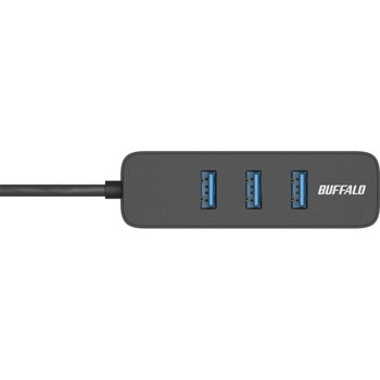 USB-C3.2Gen1バスパワー上挿しハブ磁石付 BUFFALO(バッファロー)