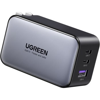 10334 UGREEN Nexode 急速充電器 65W 3ポート 1台 UGREEN 【通販