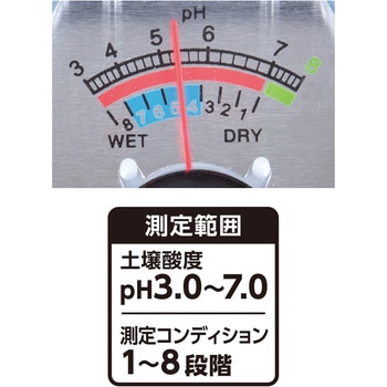 土壌酸度(PH)計 B-2 測定コンディションチェック機能付 シンワ測定
