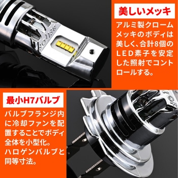 97897 BELLOF LED H7 ヘッドライトバルブ プレシャスレイZ DAYTONA