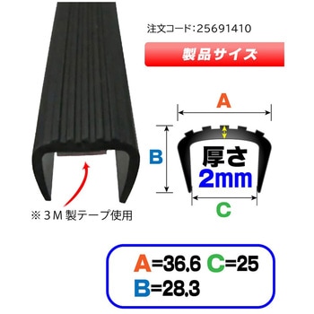 ゴム製ゲートプロテクターセット(あおりガードセット) モノタロウ