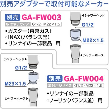 Ga Fc001 ホリダー シモン シャワーヘッド 3段切替 ミスト 節水 美肌 洗顔 やさしい浴び心地 ボッシーニ 1個 Gaona ガオナ 通販サイトmonotaro