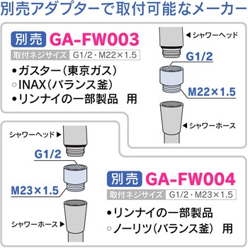 マジカヨ・アリエーネ シャワーヘッド 大型噴板 バイカラー(大流量 しっかりした浴び心地 NIKLES) GAONA(ガオナ)