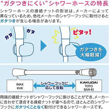 これエエやん シャワーヘッドとホースのセット 節水 極細 (シャワー穴0.3mm 肌触り・浴び心地やわらか 低水圧対応) GAONA(ガオナ)