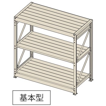 重量ラック1t 基本 3段