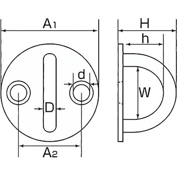 ステンレス ラウンドアイ ひめじや