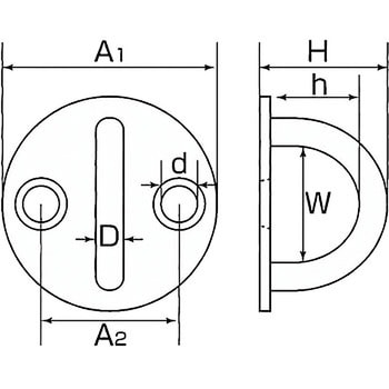 ステンレス ラウンドアイ ひめじや