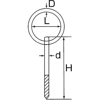 ステンレス 丸カンスクリュー ひめじや