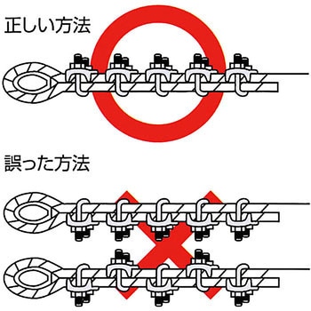ステンレス ワイヤークリップ ひめじや
