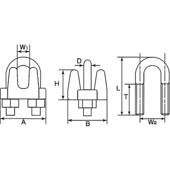 ステンレス ワイヤークリップ ひめじや