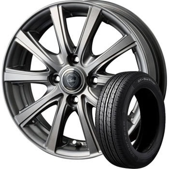 サマータイヤホイールセット4本　軽自動車用　13インチ　145/80R13タイヤ