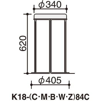 スツール CK-750シリーズ ミドルハイタイプ(配送・組立サービス付き) コクヨ