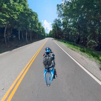 三人称視点バックパックマウント insta360