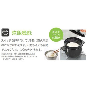標準幅両面焼きガステーブル リンナイ