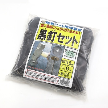 黒釘セット SNアグリーン