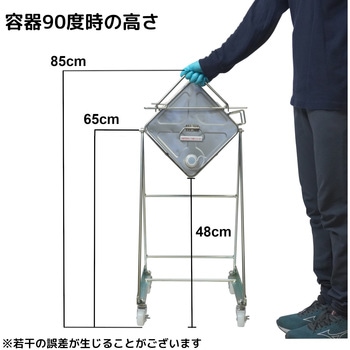 スチール缶スタンド 角缶用 エム・あい