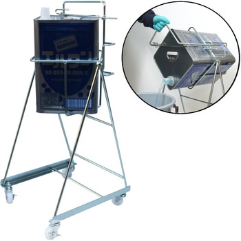 スチール缶スタンド 角缶用 エム・あい