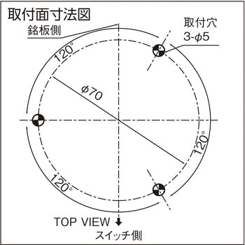 電池式警告灯”ニコカプセル高輝度” 日恵製作所