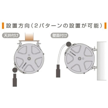 SHS-306A-OR エアーホースリール 標準品 1台 三協リール 【通販サイト