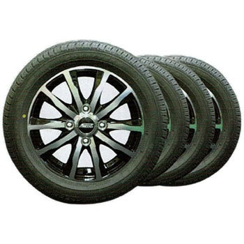 軽トラ用タイヤu0026アルミ付 145R12 6PR 4本セット 1セット(4本) Goodyear 【通販モノタロウ】