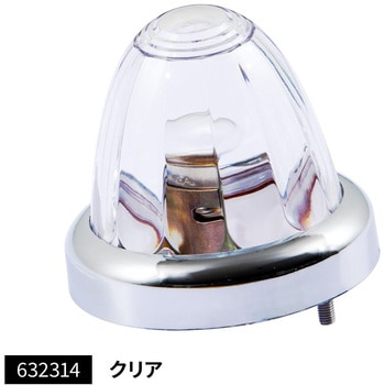 A-1型バスマーカーランプ(プラスチックレンズ)メッキリング JET INOUE(ジェットイノウエ)