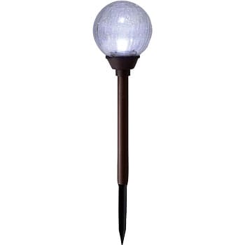 solar light glass ball