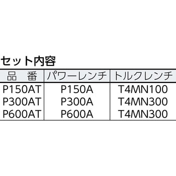 P150AT TONE 強力パワーレンチ(トルクレンチ付) 1台 トネ TONE (前田
