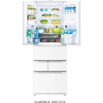 ピラーレスフレンチドア(メタル)冷蔵庫504L シャープ 家庭向け 【通販