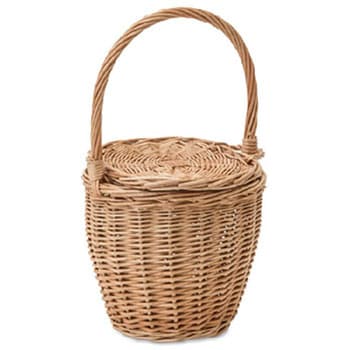 ウィッカーバスケット - ポッシュリビング