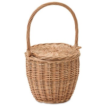 ウィッカーバスケット - ポッシュリビング
