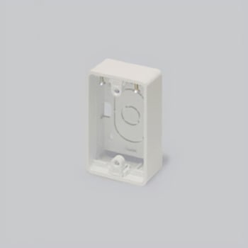 ニュー・エフモール 露出ボックス 1個用 マサル工業