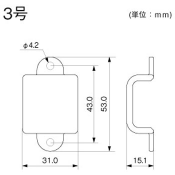 屋外用オプトモール サドル - マサル工業