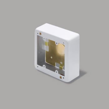 メタルモール 2個用スイッチボックス - マサル工業