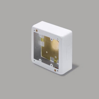 メタルモール 2個用スイッチボックス - マサル工業
